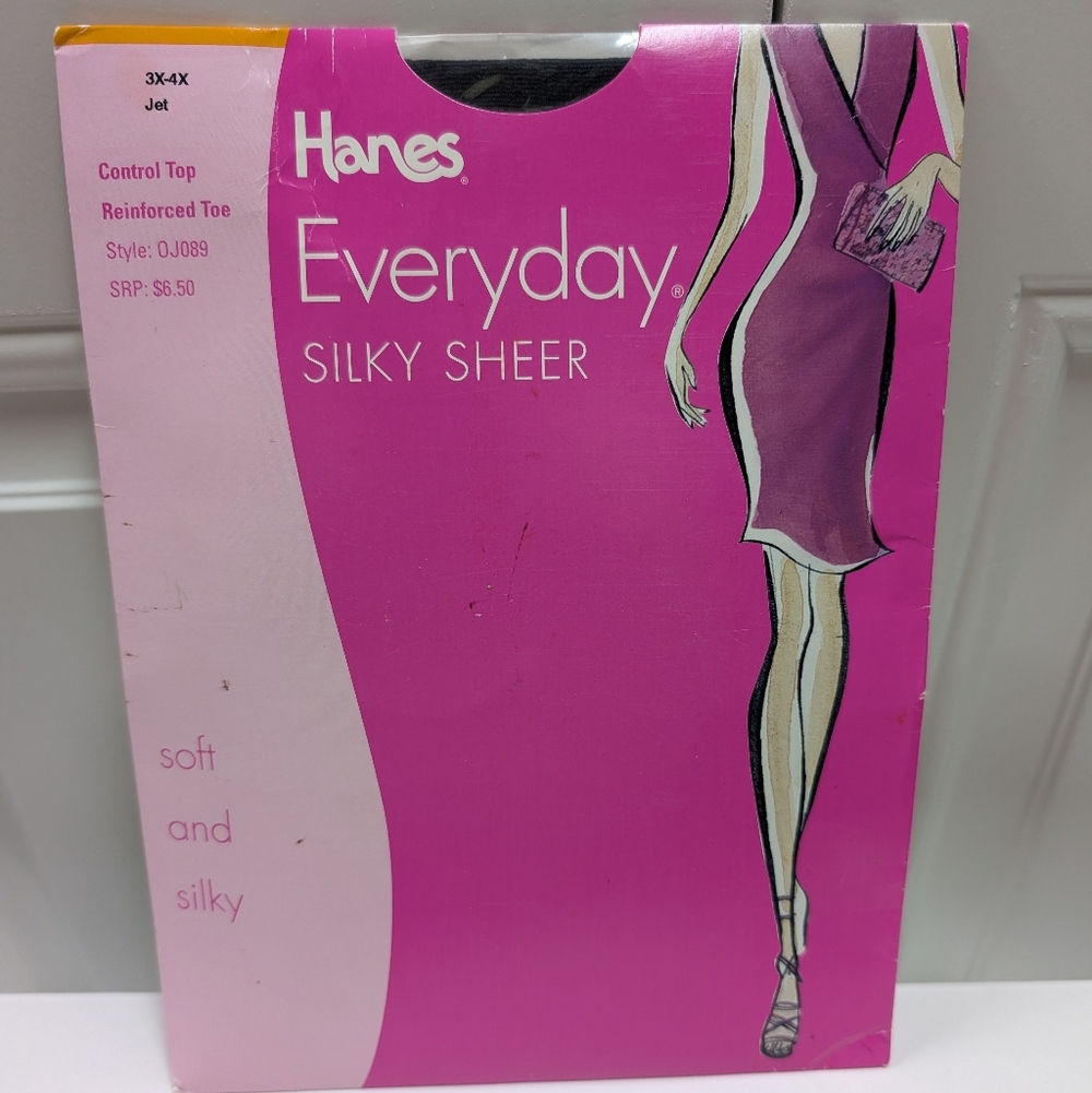 Hanes Everyday Silky Sheer Control Top